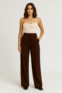 Calça Wide Leg Básica